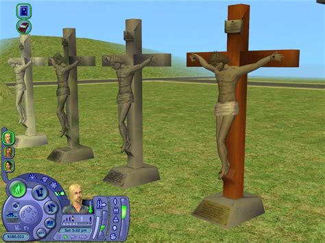 Mod The Sims Updated The Jesus Cross Reworked New Mesh