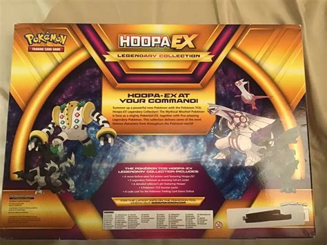 Pokemon Tcg Hoopa Ex Legendary Premium Collection Box Sealed Sealed