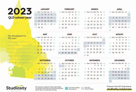 School Terms And Public Holiday Dates For Qld In 2023 Studiosity