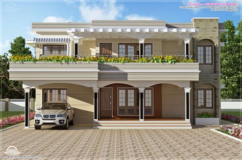 Modern Flat Roof Villa In 2900 Sqfeet Home Kerala Plans