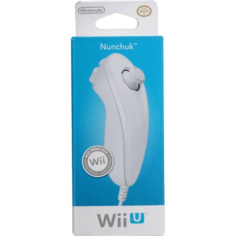 Nintendo Nunchuk Controller Wii And Wii U White Rvlafw3 Bandh