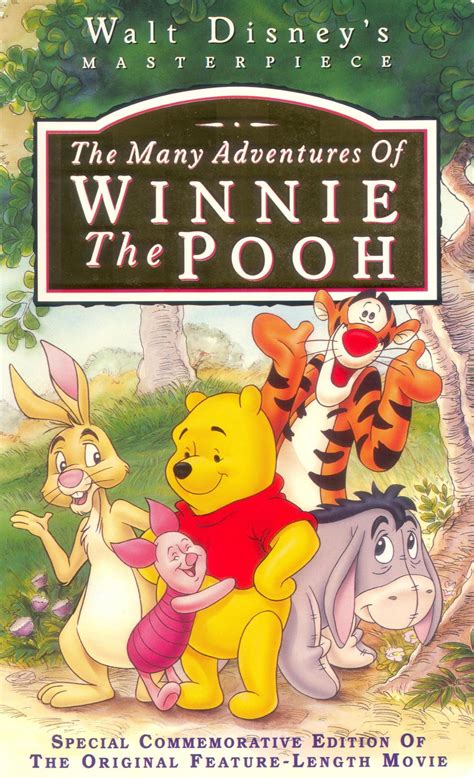 The Many Adventures Of Winnie The Pooh Walt Disney 1977 Disney Home