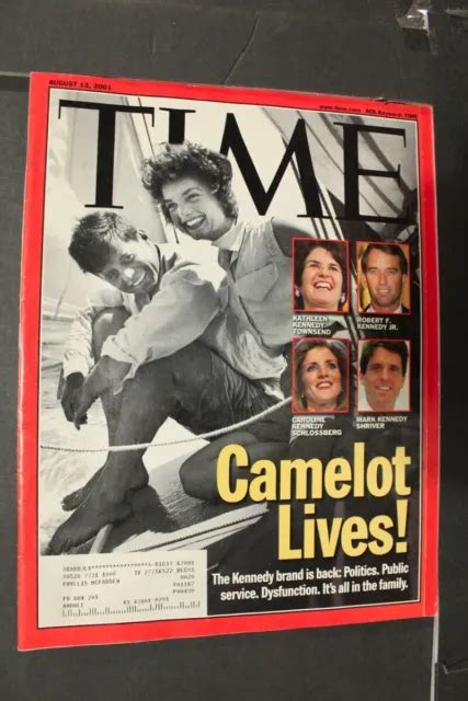 Time Magazine Back Issue Aug 13 2001 Camelot Lives 499 Picclick