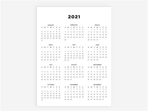 Print the free calendars for 2021. 2021 Calendar 8.5 X 11 | Christmas Day 2020