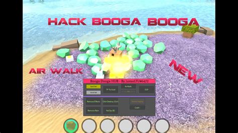Roblox Booga Booga Hack New Script Air Walk Craft Anything Youtube