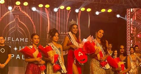 Sophiya Bhujel Wins The Title Of Miss Universe Nepal 2022