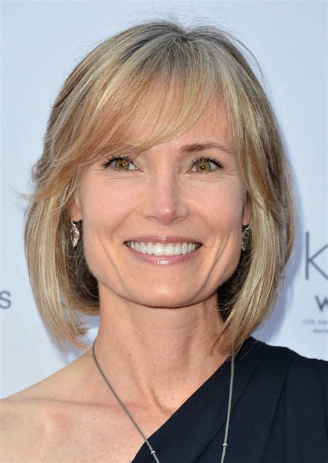 Try a youthful haircut, like this choppy look, to offset the effects of age. Cute Hairstyles For Women Over 50 - Fave HairStyles