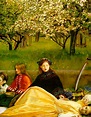 Millais Apple Blossom (detail), Lady Lever Gallery, Liverpool Museums ...