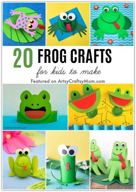 10 Fun And Fantastic Frog Crafts For Kids