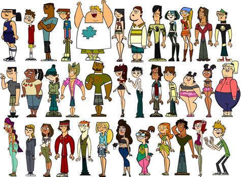 Pin By Cr On Total Drama Island Character Model Sheet