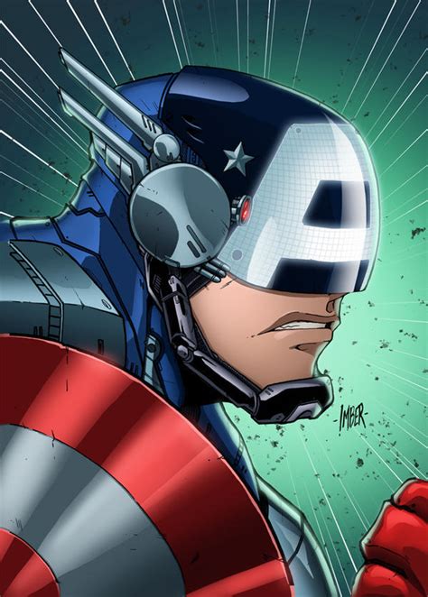 Mech Captain America By Recklesshero On Deviantart