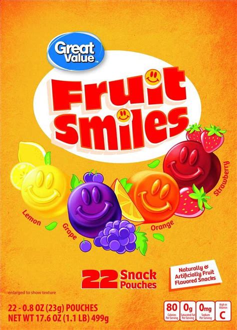 Gv Original Fruit Smiles 22ct
