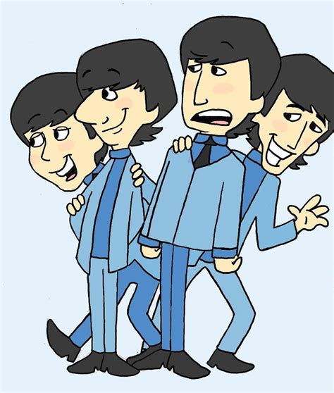 The Beatles Cartoon By Emlymack On Deviantart