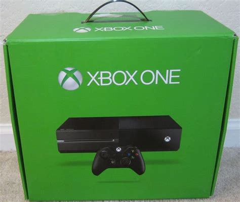 Xbox One Replacement Empty Console Box Only No System Video Game