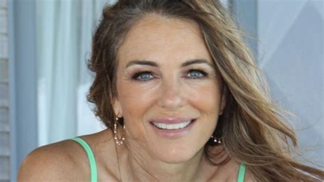 Elizabeth Hurley 57 Looks Incredible As She Strips Off To Green