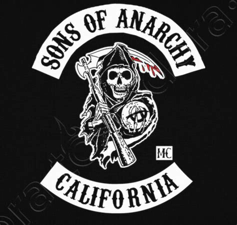 Camiseta Sons Of Anarchy California Estampado Frontal Nº 235550