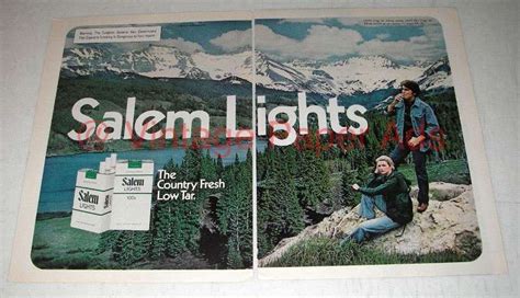 1980 Salem Lights Cigarette Ad At0718