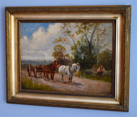 Antiques Atlas Pair Of Oil Paintings By Charles W Oswald