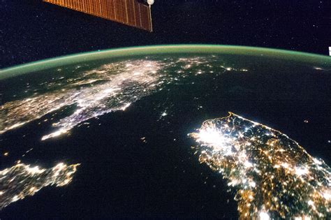 Space Station Images Of Earth At Night Crowdsourced For