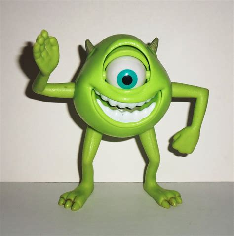 Disney Pixar Monsters Inc Mike Wazowski Pvc Figure Cake Topper Green