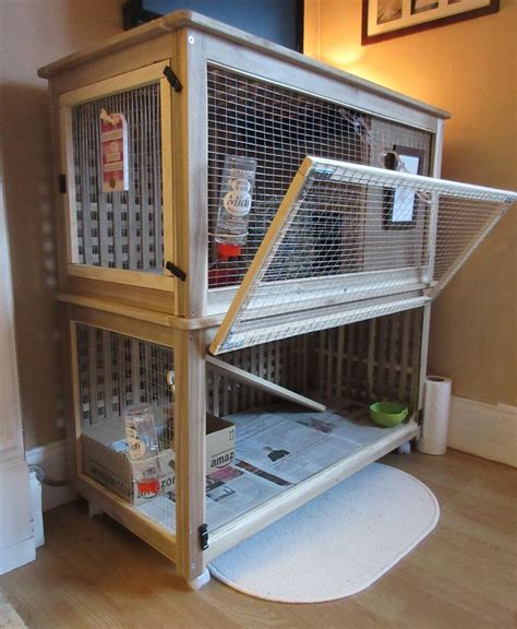 How To Make A Bunny Palace Ikea Hack Rabbit Cage Indoor Rabbit Cage