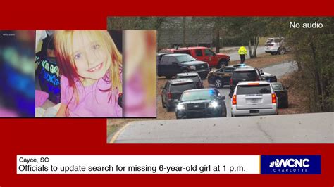 Live Police To Provide Update On Search For Missing South Carolina 6 Year Old Faye Swetlik