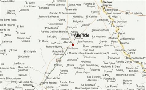 Allende Mexico Coahuila Location Guide