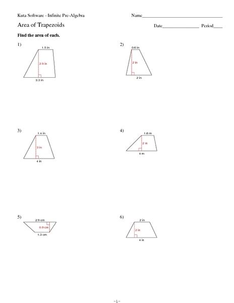 Trapezoid Lesson Plans And Worksheets Lesson Planet