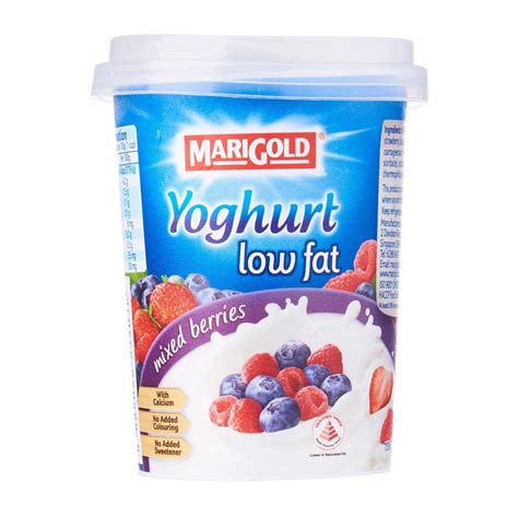 Marigold Yogurt Mixed Berries Low Fat 130g The Care