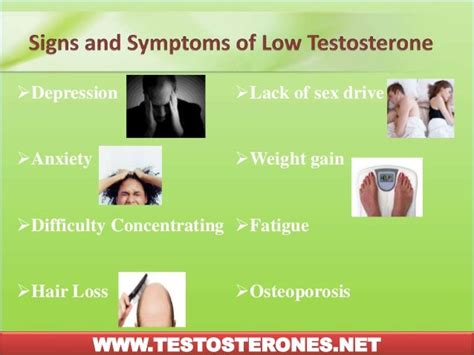 Low Testosterone Symptoms In Women