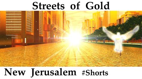 Shorts New Jerusalem Streets Of Gold Transparent Like Glass