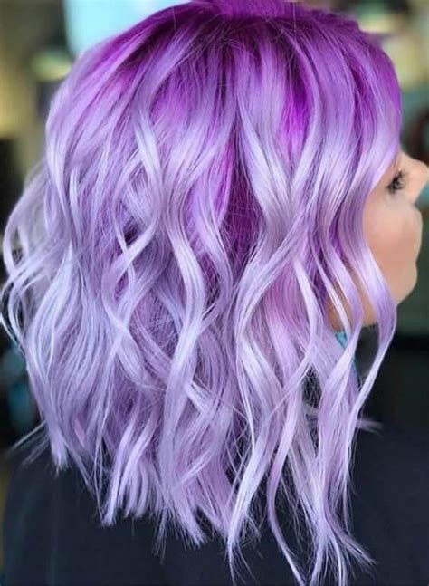 Ok so i'm on a mission to getting my hair from dark brown purple to light lilac. 50 Best Lilac Hair Color examples - BelleTag
