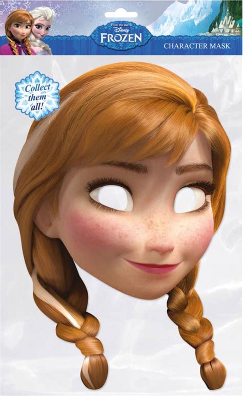 Disneys Frozen Princess Anna Face Mask By Mask Erade Frann01