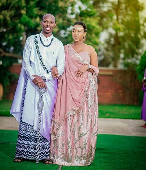 Clipkulture Couple In Beautiful Rwandan Mishanana Traditional Wedding Attire