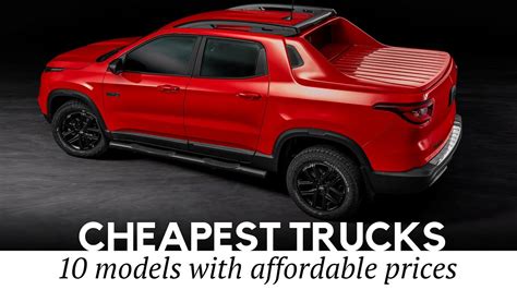 List Of Cheapest Pickup Trucks In 2022 Buying Guide To Affordable Models