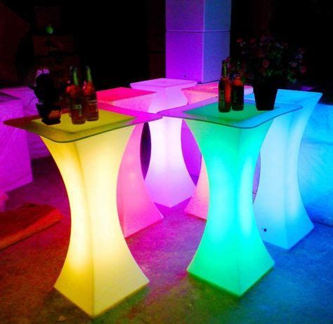 LED Cocktail Table Light Table Cocktail Tables Led Furniture