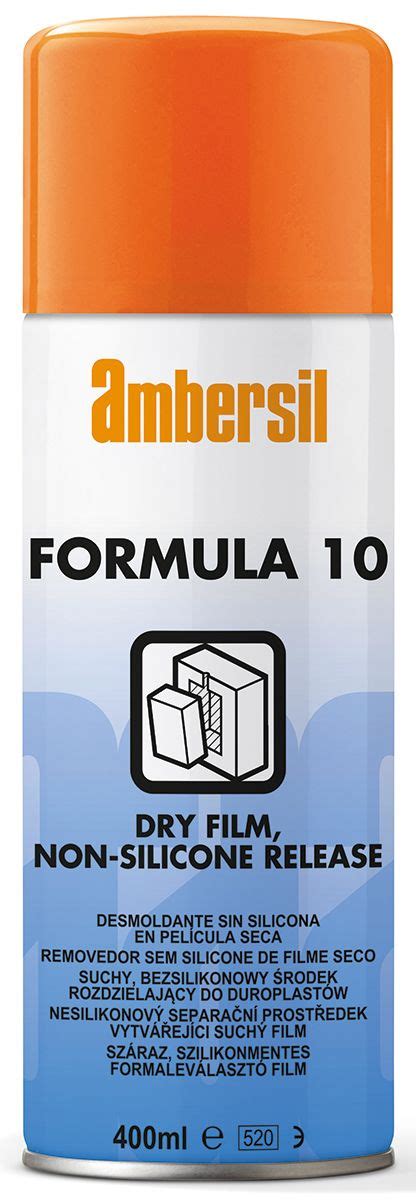 31541 Ac Ambersil 400 Ml Non Silicone Mould Release Agent Plastic