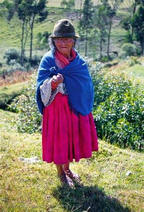 Pictures Of Ecuador Otavalo 0011 Woman In Traditional Indigenous Dress