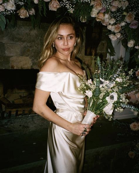 Miley Cyrus Shares More Inside Photos From Her Low Key Wedding Unseen