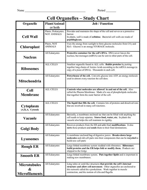 Animal cells are the types of cells that make up most of the tissue cells in animals. Animal Cell Organelles Their Functions Chart | School ...