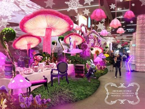 A design proposal for a commercial real estate booth in cityscape 2015, cairo, egypt. Orchard Central Christmas Decoration Proposal on Behance ...