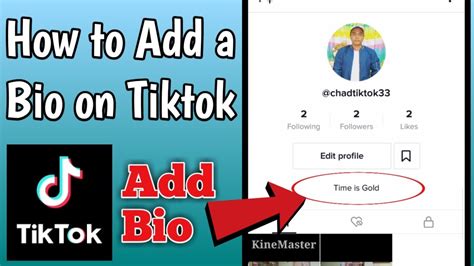 How To Add A Bio On Tiktok In Easy Step Tiktok Tutorial Youtube