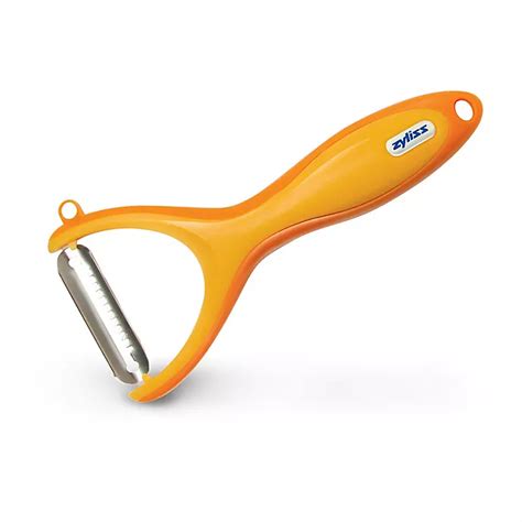 Zyliss Stainless Steel Julienne Peeler In Orange Bed Bath And Beyond