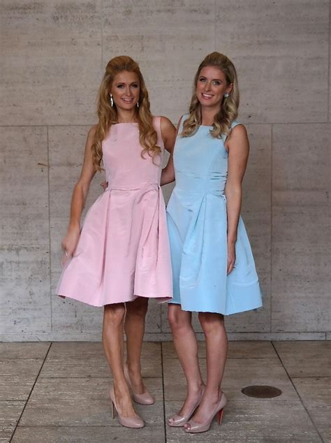 Paris And Nikki Hilton Dressed Like Twins At Fashion Week Glamour