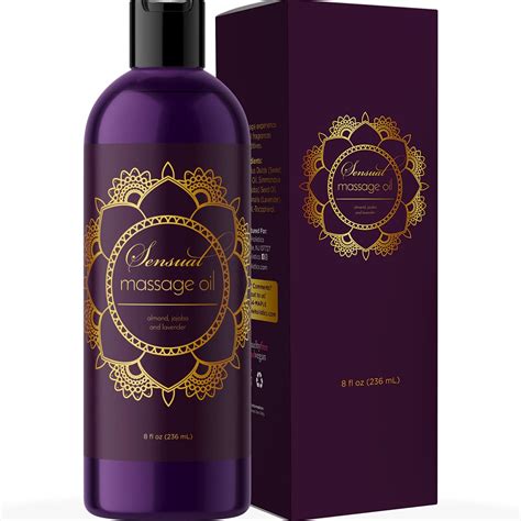 Buy Aromatherapy Sensual Massage Oil For Couples High Absorption Lavender Massage Oil For