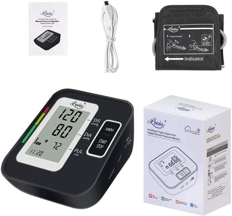 Blood Pressure Monitor For Upper Arm Lovia Accurate Automatic Digital