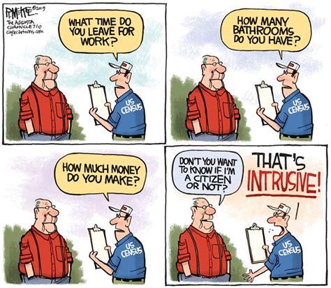 All Census Questions Are Intrusive Political Cartoons San Bernardino Sun