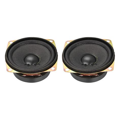 8 ohm 5w 2 5 inch 66mm dia round external magnet speaker loudspeakers 2pcs