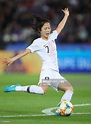 Mina Lee of Korea Republic lines up to shoot during the 2019 FIFA ...