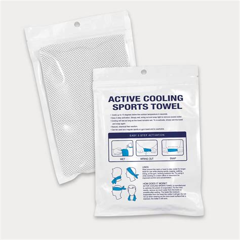Active Cooling Sports Towel Pouch Primoproducts